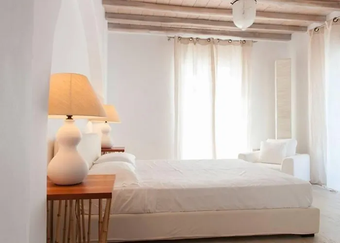 Dreamy Boho 5bed With Pool And Ocean View 빌라 Mykonos Town