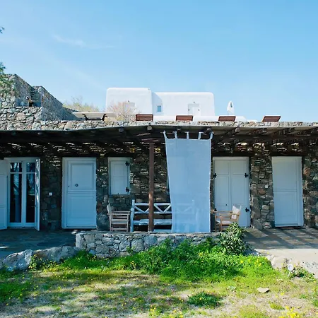 Dreamy Boho 5bed With Pool And Ocean View Mykonos Town