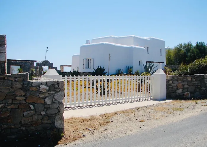 Dreamy Boho 5bed With Pool And Ocean View * Mykonos Town